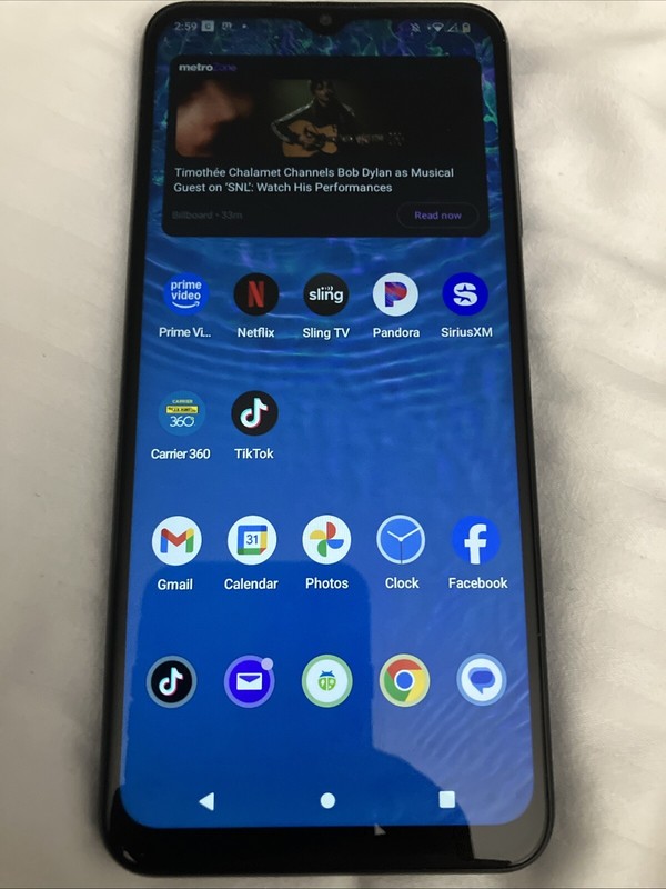 Android Phone With TicTok