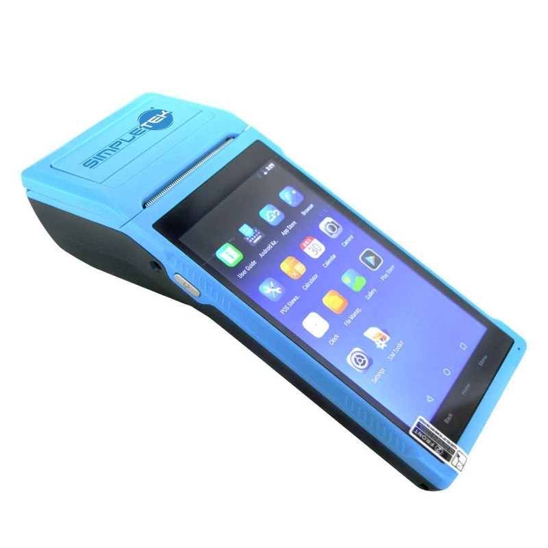 POS Android 14 With Thermal Printer 58Mm And Barcode Reader D1 2D QR + NFC