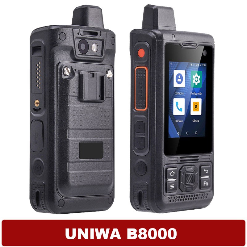 4G LTE Android Rugged Cell Phone Mobile Quad Core ZELLO Waterproof UNIWA B8000