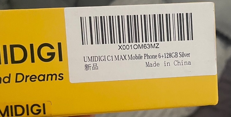 UMIDIGI C1 MAX