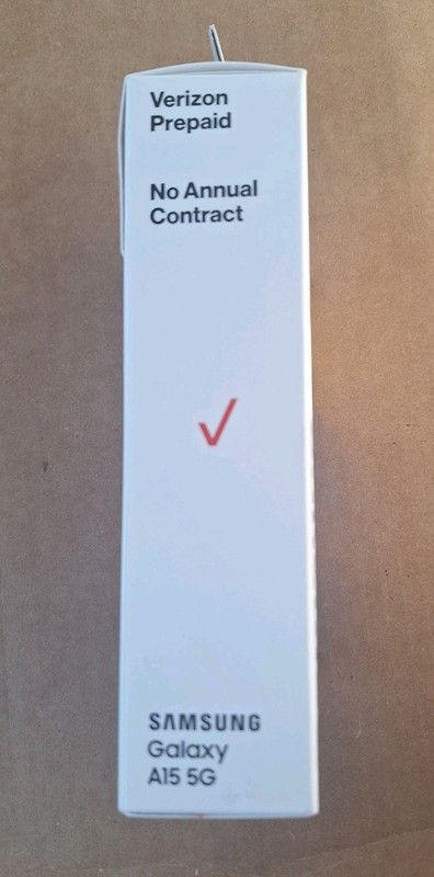 Verizon Samsung A15 5G 128GB SM-A156U Black Blue - Prepaid Smartphone, Brand New gallery