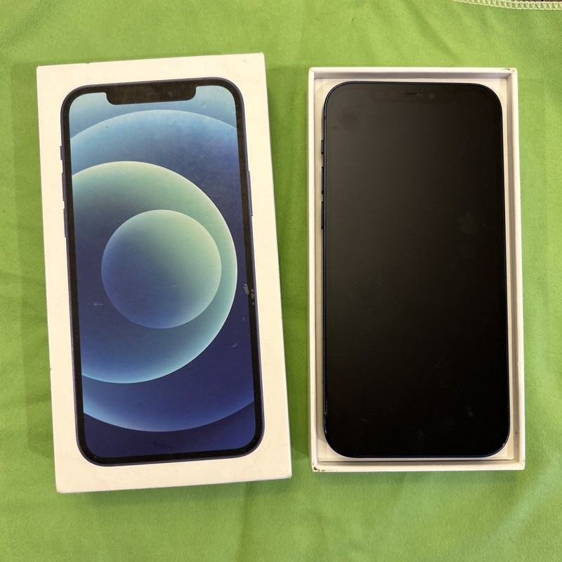 Apple iPhone 12 – 64GB – Blue UNLOCKED A2172 Smartphone – Excellent