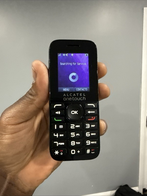 Alcatel OneTouch Cinch 1018B – Gray and Black Rare Phone