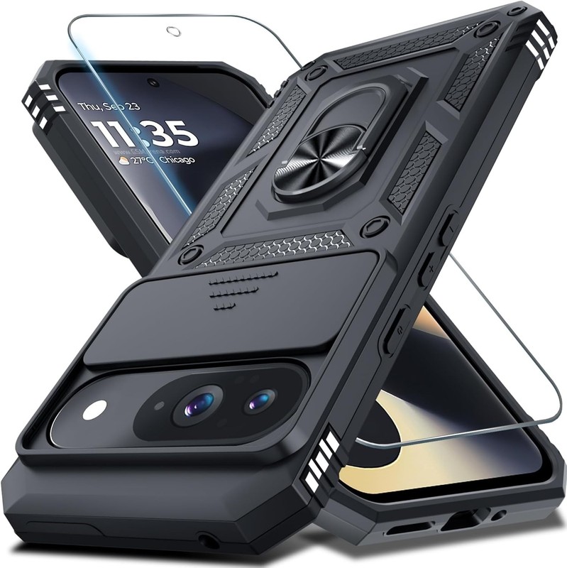 For Google Pixel 9/9 Pro Case Shockproof Protective Military Guard Phone Cover