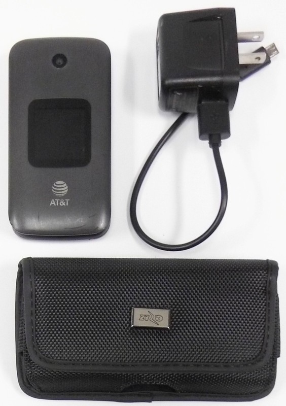 Alcatel SMARTFLIP 4052R – Gray & Black ( AT&T ) 4G LTE Flip Smartphone – Bundled