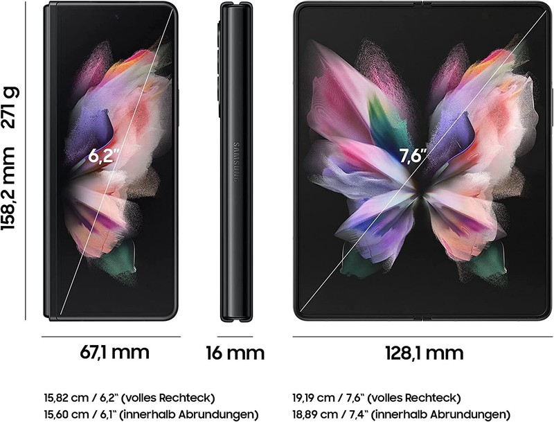 Samsung Galaxy Z Fold 3 5G Factory Unlocked SM-F926 256GB