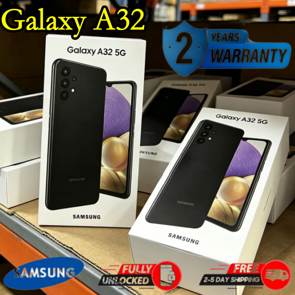 💯New Samsung Galaxy A32 5G SM-A326U1 64GB 4GB Black 6.5&Prime;GSM & CDMA Unlocked cn