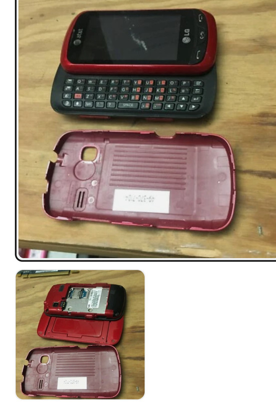 LG Xpression Expression C395 ( AT&T )Cellular Keyboard Phone