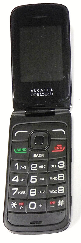 Alcatel OneTouch Retro 2017B - Black ( Sprint ) One Touch Cellular Flip Phone gallery