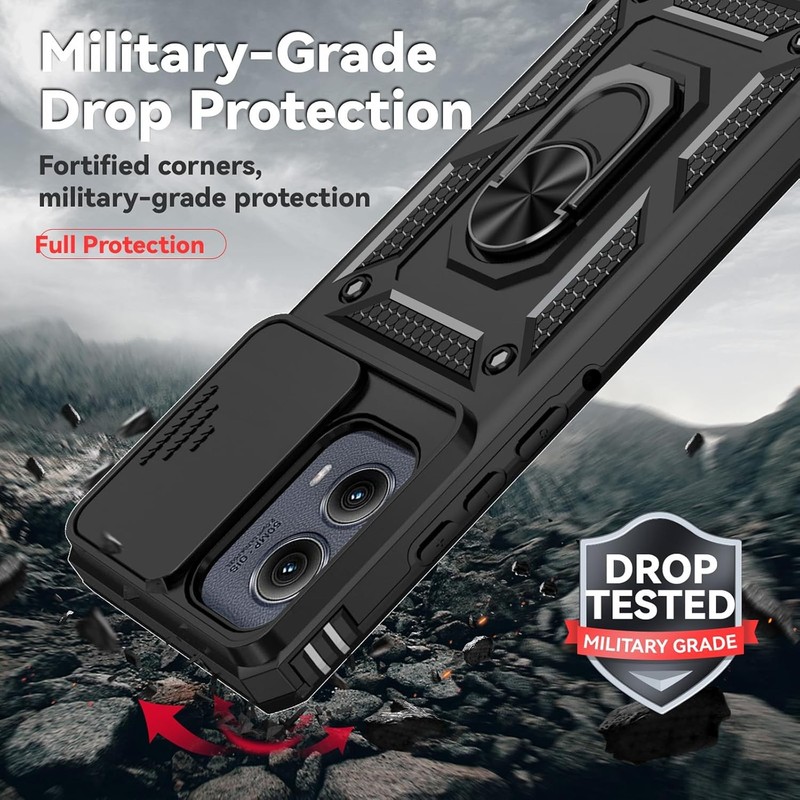 Motorola Edge 2024 Case with Screen Protector: Military Grade 20ft Drop Tested gallery