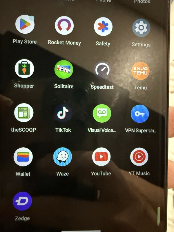 TikTok Cricket Icon 6, 64GB, 4GB RAM, 8MP FF Camera, Cloud White Prepaid – Used