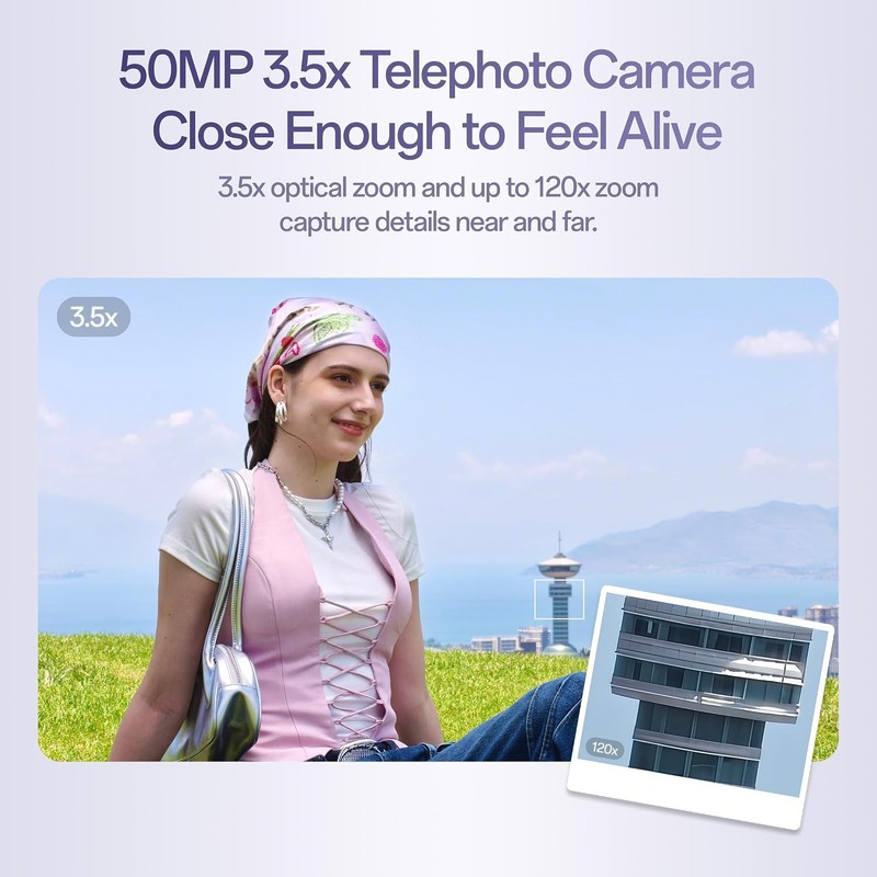 Oppo Reno16 5G Factory Unlocked 12GB RAM 256GB Twilight Violet Dual SIM gallery