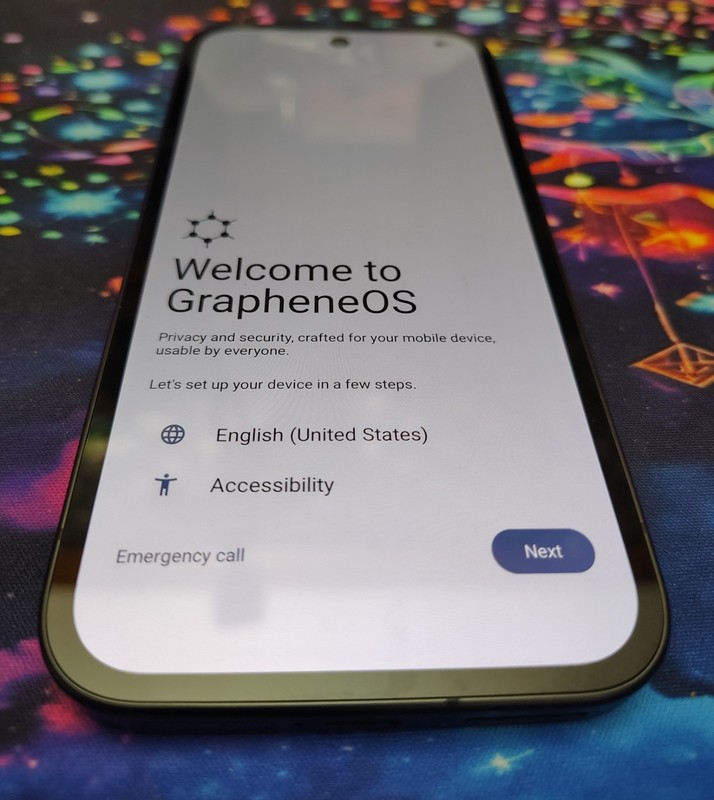 PRIVACY Graphene OS Google Pixel 9A 128GB Degoogled Obsidian Unlocked 8GB Ram