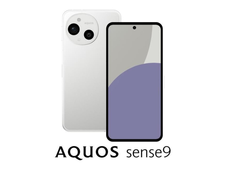 SHARP AQUOS sense9 White SH-M29 128GB/6GB Factory Unlocked 6.1In 50.3MP JAPAN