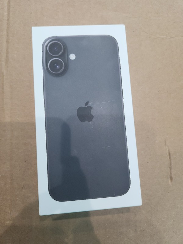 Open Box Apple iphone 16 Plus Black 128GB 8GB RAM Only Works For Boost Mobile