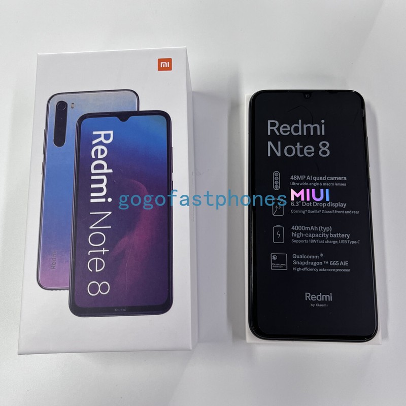 Xiaomi Redmi Note 8 6.3" 4/64GB 6/128GB 48MP 4G LTE Android Phone Unlocked gallery