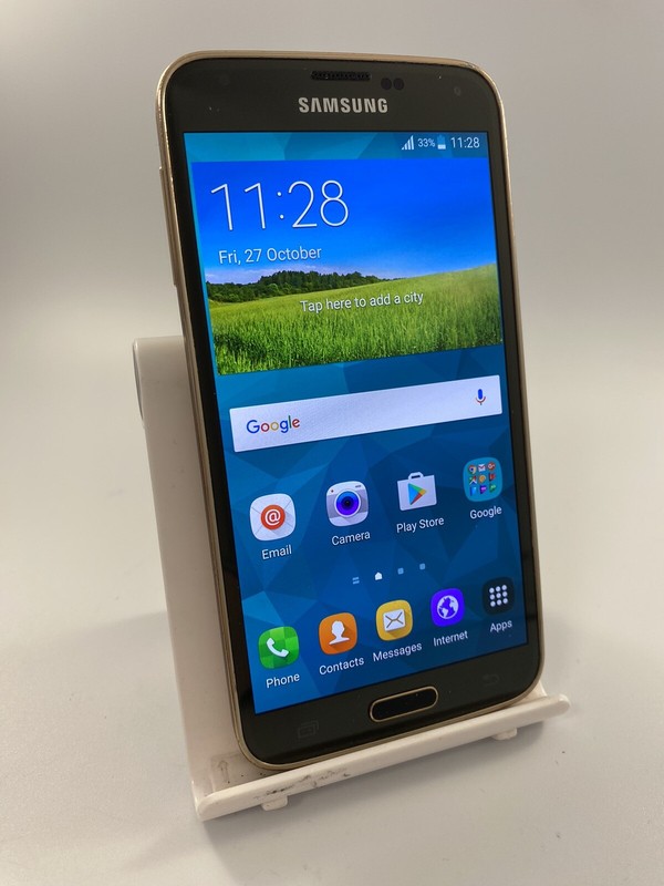 Samsung Galaxy S5 G900F Gold Unlocked 16GB 5.1" 16MP 2GB RAM Android Smartphone gallery
