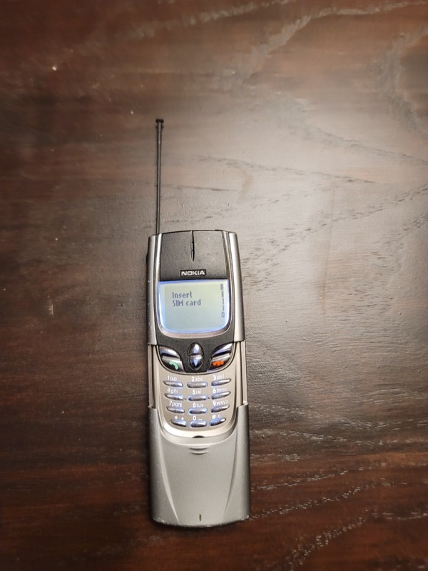 NOKIA 8890 - Std - Gray - Original buyer bought and used in Canada