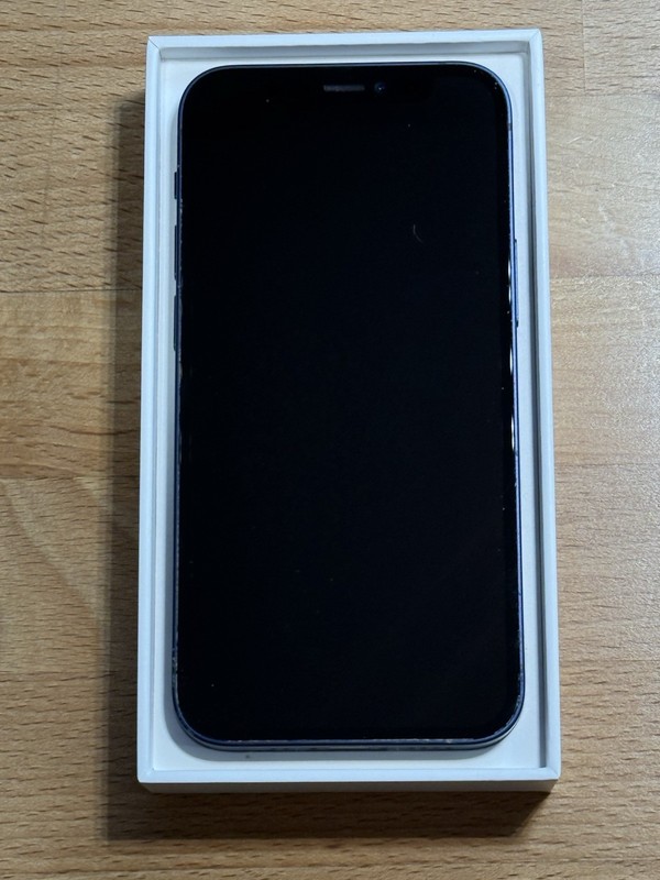 Apple iPhone 12 64GB, Unlocked Blue w/dual SIM functionality GREAT TRAVEL PHONE