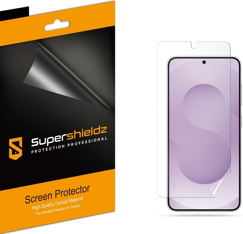 3 Pack High Definition Clear PET Screen Protector for Samsung Galaxy S26