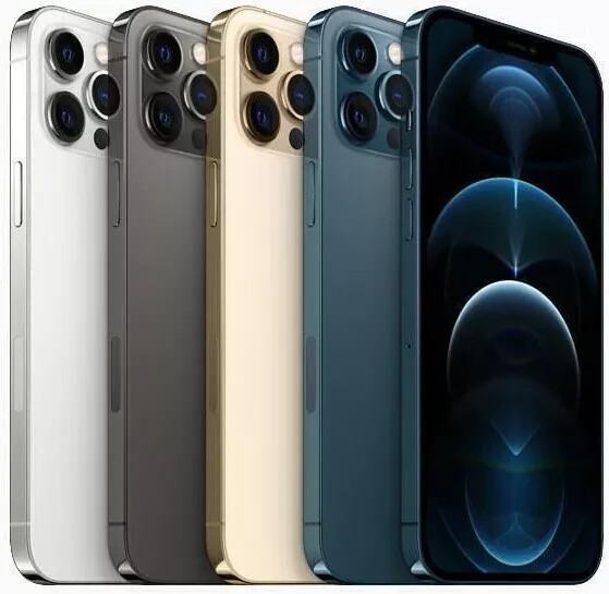 iPhone 12 Pro Smartphone 6GB RAM 12Pro 6.1" IOS Face ID Unlocked 5G Original US gallery