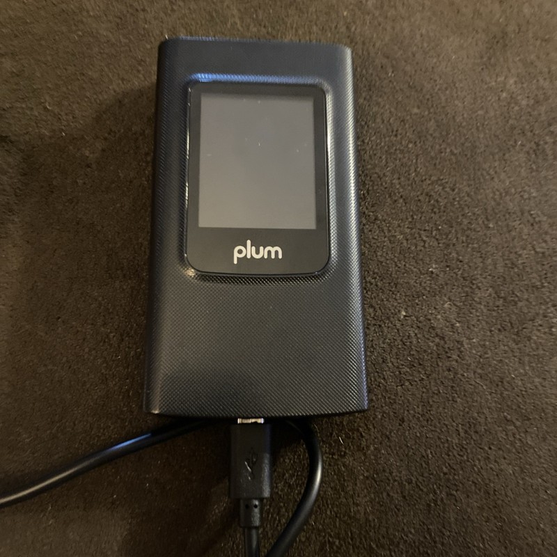 Plum Flipper 4G Volte Flip Phone (Ultra Mobile) Speed Talk – Works Great – Used