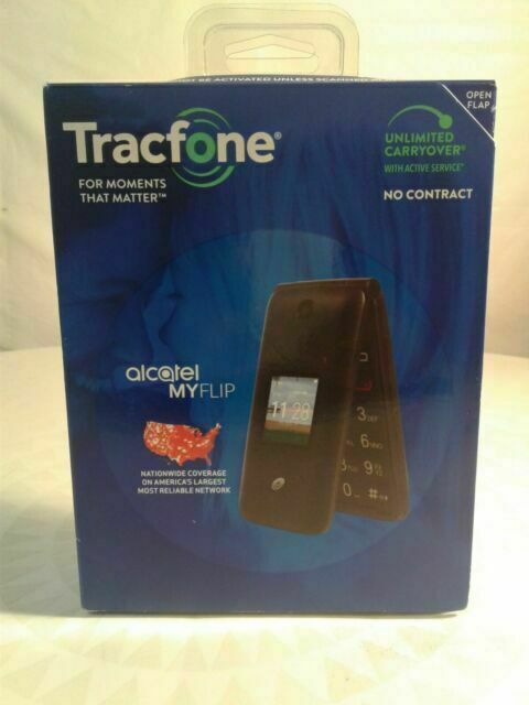 Alcatel MyFlip – 4 GB – Gray (TracFone)