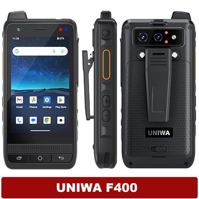 Global 4G LTE Android 15 Rugged Smartphone Outdoors Builder Dual SIM UNIWA F400