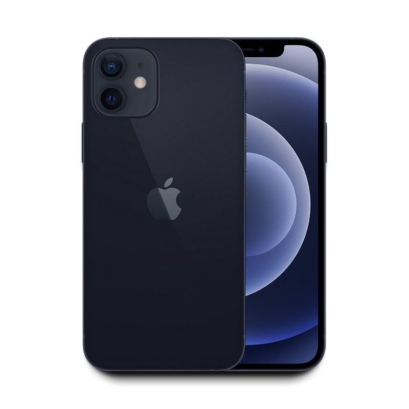 Apple iPhone 12 6.1&Prime; A2172 Unlocked w/64GB (Black) – Good