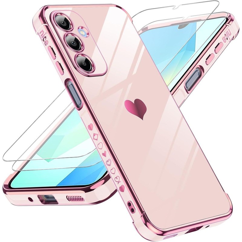For Samsung Galaxy A16 5G Case w/ Slim Shockproof Phone Cover & Screen Protector
