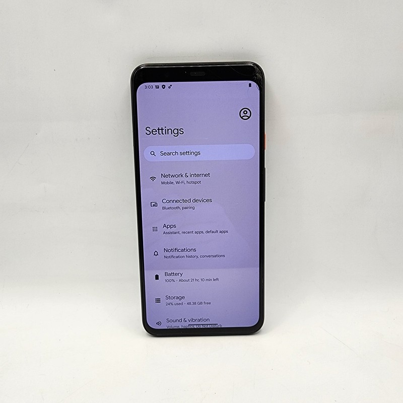 Google Pixel 4 XL G020J 64GB Clearly White (CDMA/GSM Unlocked)