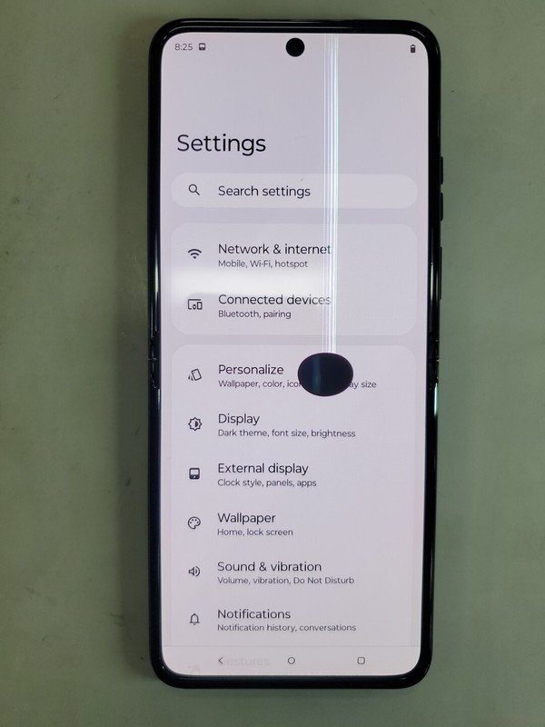 Motorola Razr Plus 5G (2023) XT2321-3 256GB Infinite Black Spectrum, Rea – 3RHH