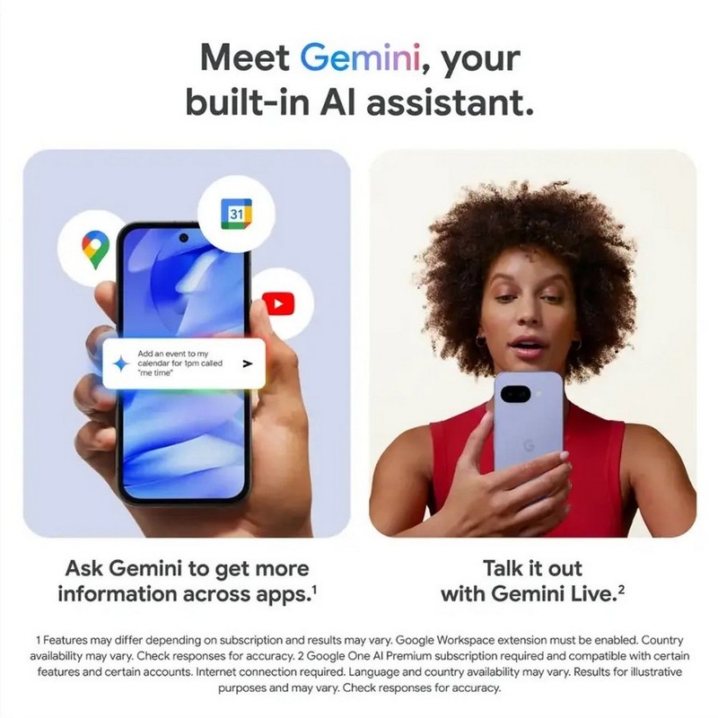 Google Pixel 9a, Fully Unlocked | 128 GB, Black, 6.3in Screen | A+ Grade | GXQ96 gallery
