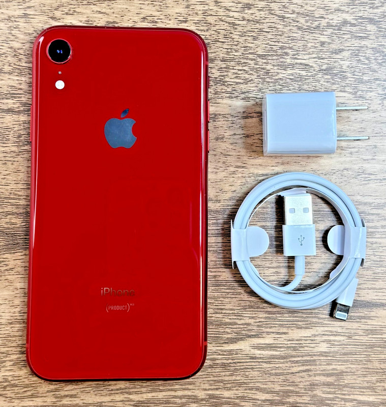 Apple iPhone XR Product Red 128GB (Fully Unlocked) Very Good Condition