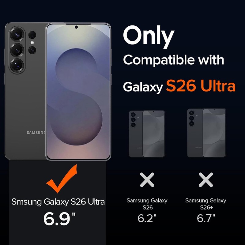 3-in-1 Magnetic Phone Case for Samsung Galaxy S26 Ultra 6.9'' with Screen Protec gallery