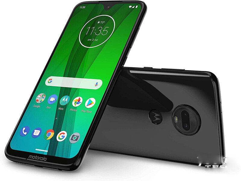 Black/White Motorola Moto G7 Android 64GB 4GB RAM 12.0MP Phone 6.2" gallery
