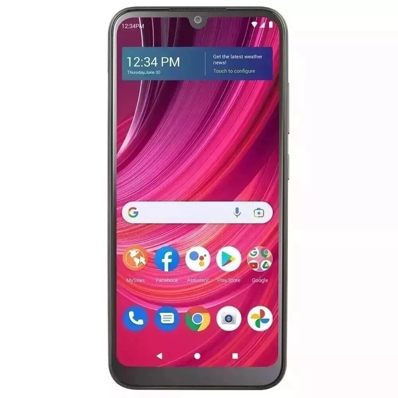 Blu View 4 B135DL 32GB 3GB Walmart Family Mobile Locked Space Gray Excellent