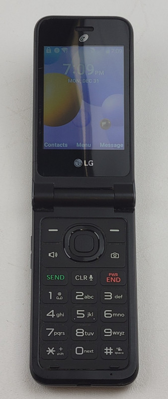 LG Classic Flip (L125DL) 8GB – Gray (TracFone) Flip Phone – Clean IMEI – H4560