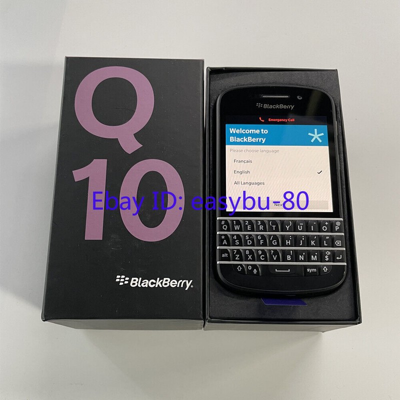BlackBerry Q10 16GB+2GB 8MP LTE Qwerty Keyboard Unlocked Smartphone- New Sealed gallery