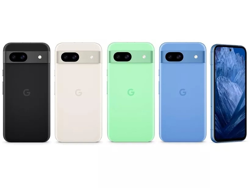 Original Google Pixel 8a 5G black 128GB 6.1&Prime; 64MP&13MP NFC e-Sim Tensor G3 Phone