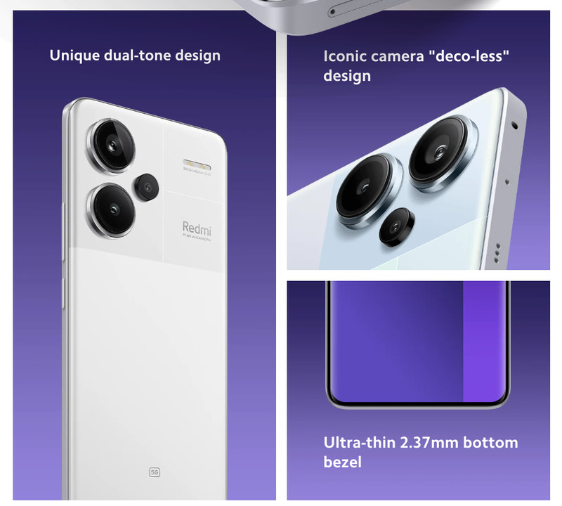 Xiaomi Redmi Note 13 PRO+ PLUS 5G Moonlight White - 12GB RAM - 512GB ROM Global gallery