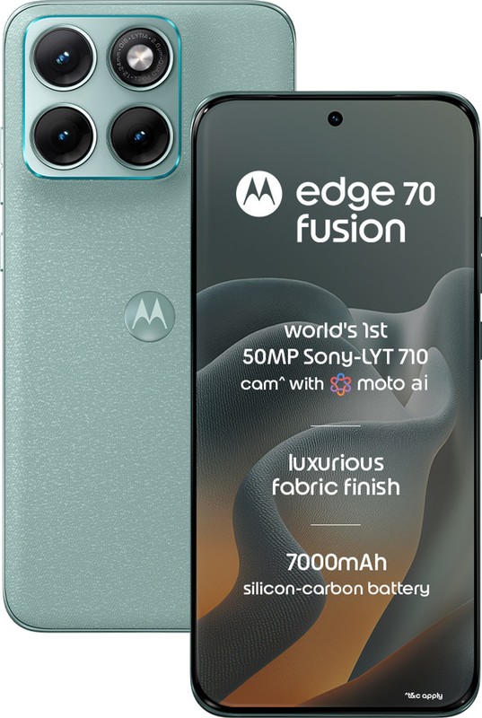 Motorola Moto Edge 70 Fusion 5G 256GB 12GB RAM NFC Snapdragon 7s Gen4 7000mAh