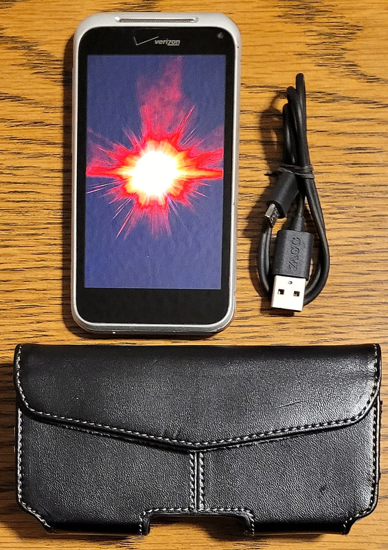 HTC Droid Incredible 2 ADR6350 - Silver / Red ( Verizon ) Smartphone -Rare Color