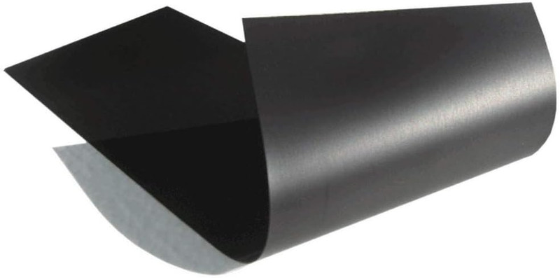 Thin & Flexible Magnetic Material Sheet 4 X 12-Inch (.020 In. Thick) Black for M gallery