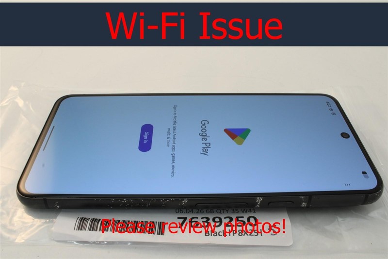 DEFECTIVE Google Pixel 8 256GB Black – Carrier Unlocked 7639250