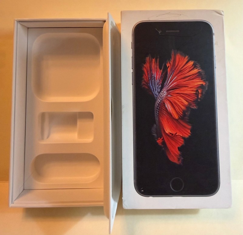 Apple iPhone 6s for parts or expert repair. Includes 6s box. gallery