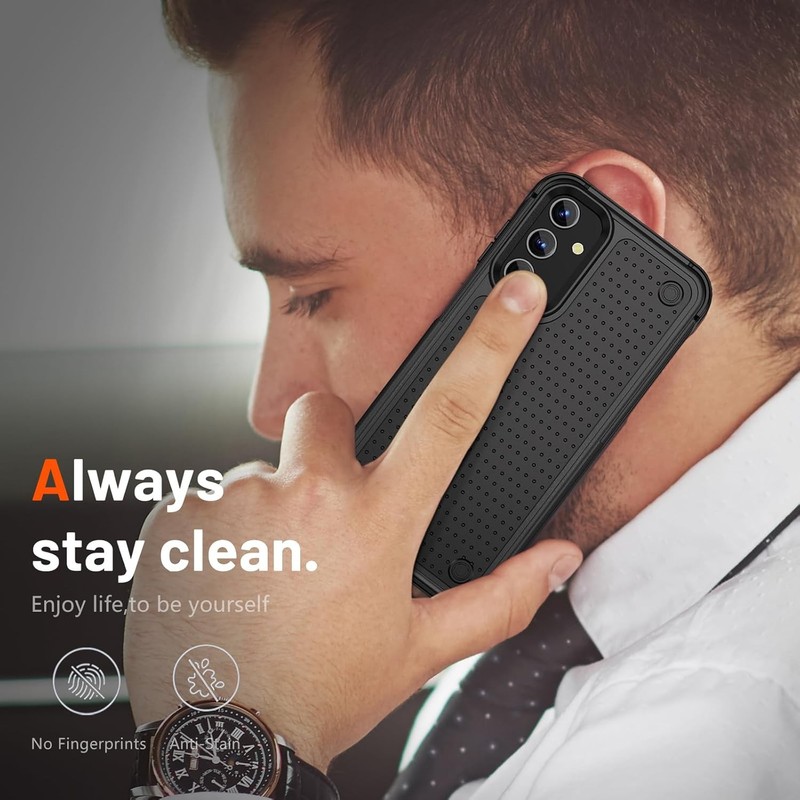 Designed for Samsung Galaxy A15 5G Case 2 in 1 Gift Heavy Duty Rugged Cover gallery