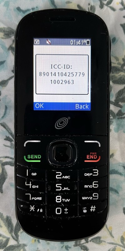 Alcatel OneTouch A205G – Black ( TracFone ) Cellular OT Candybar Phone