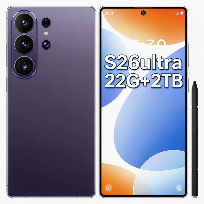 S26 Ultra 7.3in Android 15 Unlocked Dual SIM 22GB RAM 2TB MicroSD gallery