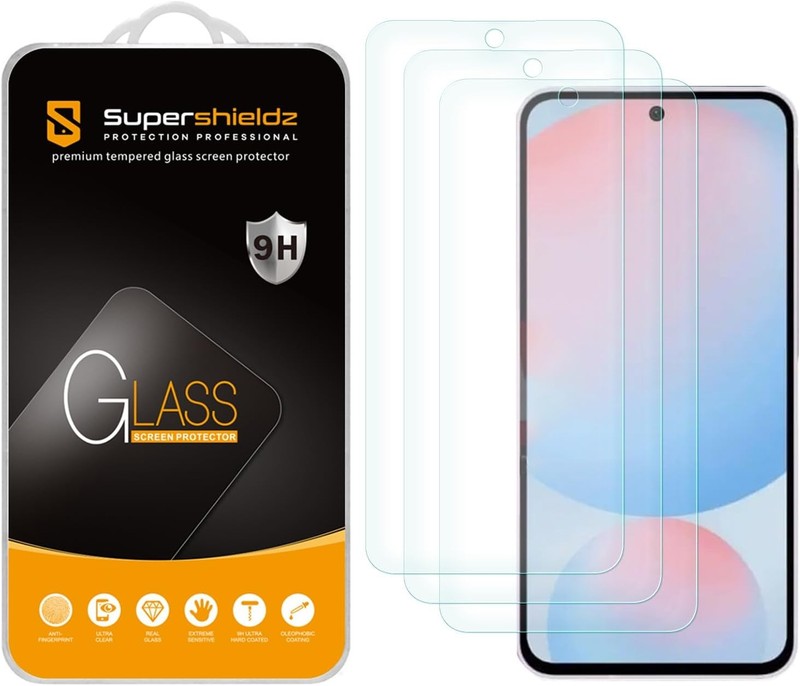 3PCS Tempered Glass Screen Protector for Samsung Galaxy A37 5G A36 5G A56 Anti S